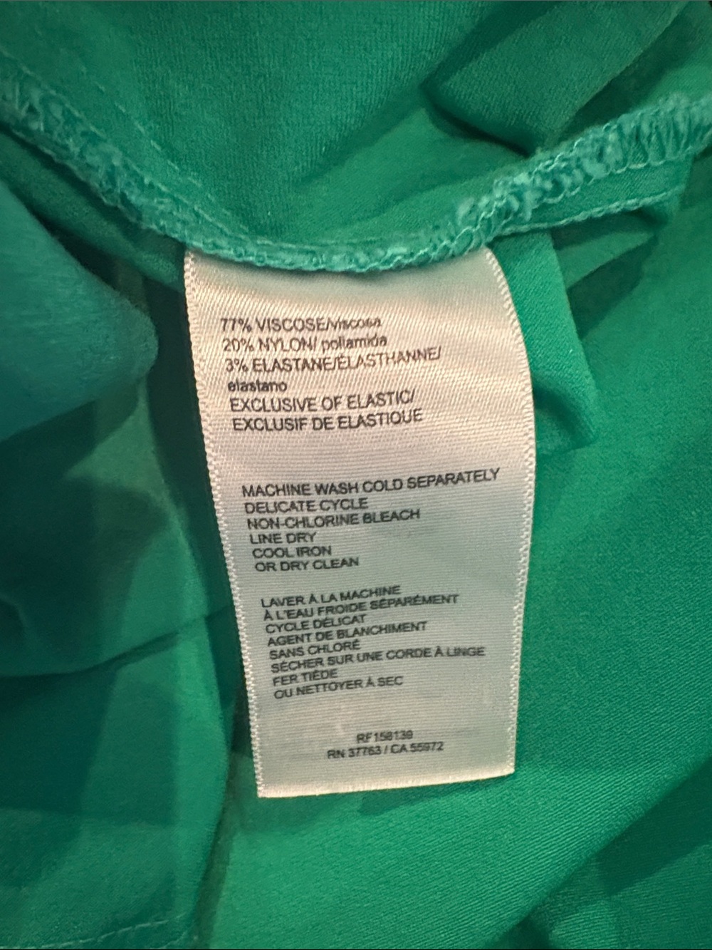 Rafaella Emerald Green Mini Skort - Clean A-Line - Picture 3 of 5
